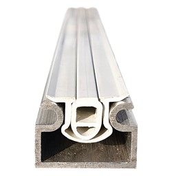 Arata mai multe informatii pentru Profil aluminiu pentru folie dublă GEO Picture of Profil aluminiu pentru folie dublă GEO